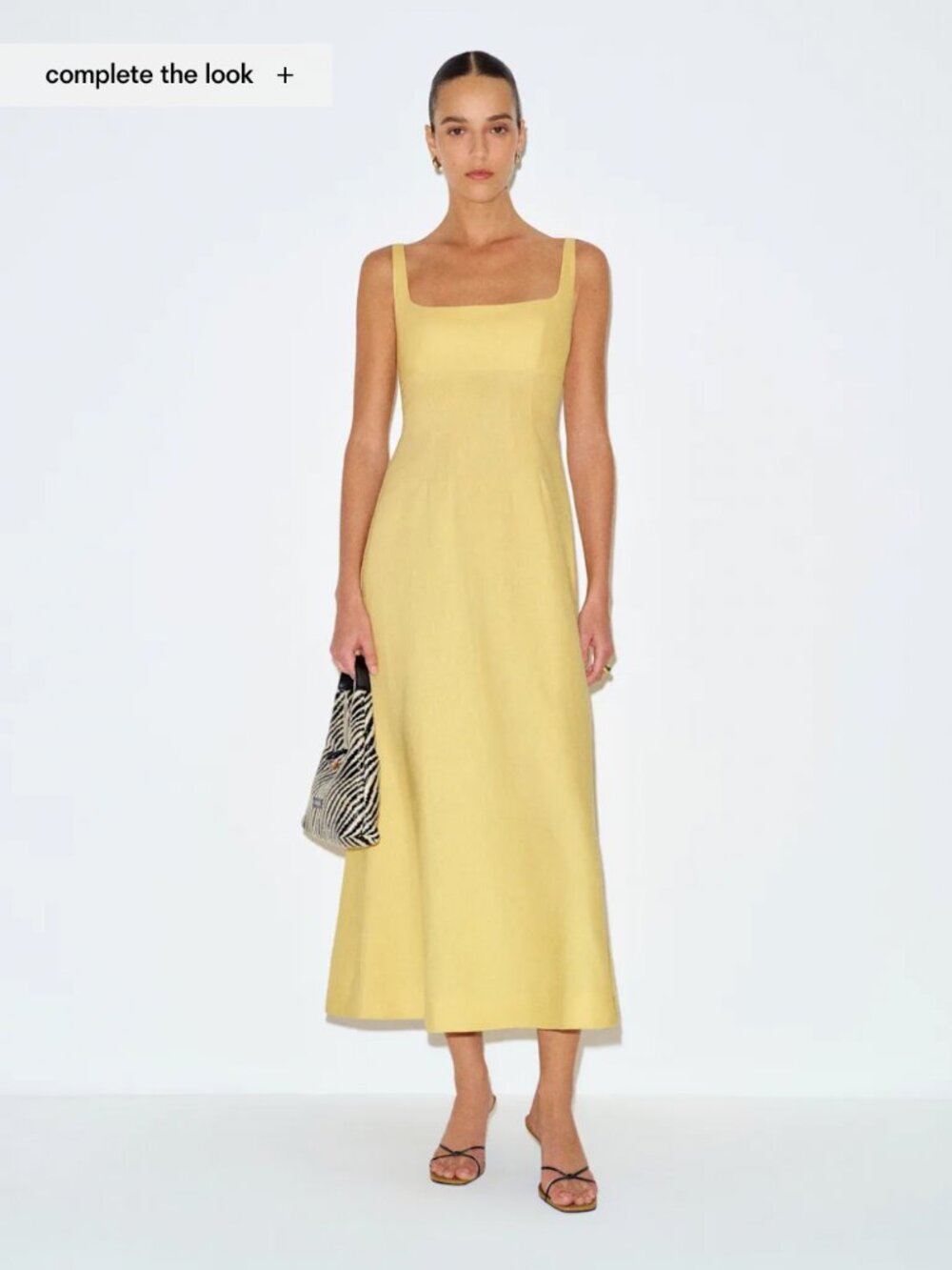 Reformation sabine linen dress